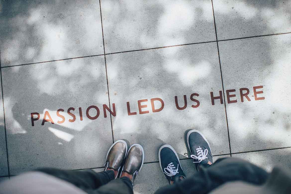 Abstract image about passion leading us here